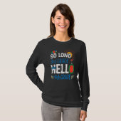 So Long 3年生Hello 4年生先生 Tシャツ (正面フル)