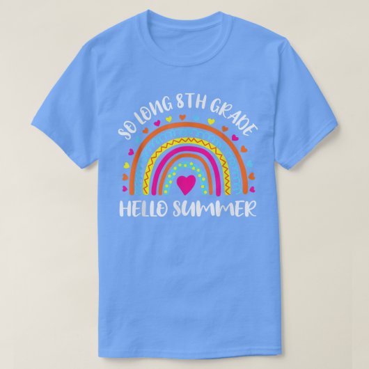 So Long 8年生Hello Summer先生学生の子供 Tシャツ (デザイン正面)