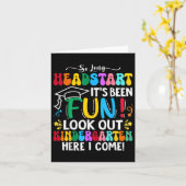 So Long Headstart卒業2025幼稚園彼女 カード (黄色い花)