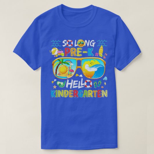 So Long Prek Hello幼稚園Prek卒業Sc Tシャツ (デザイン正面)