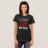 So Loved Dog Mom Valentine Design Tシャツ (正面フル)