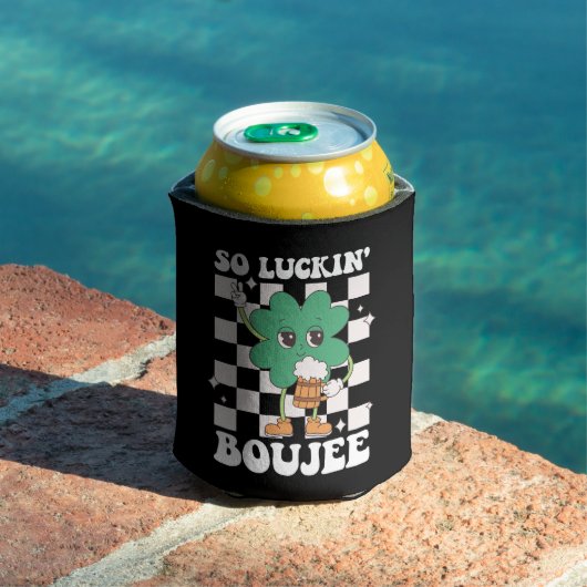 So Luckin' Boujee Lucky Shamrock St Patrick's Day 缶クーラー (インサイチュ プール)