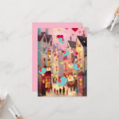 SO MANY VALENTINES FOR DELIVERY カード (正面/裏面インサイチュ)