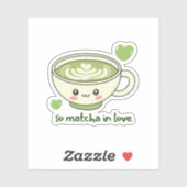 So Matcha In Love Cute シール (シート)