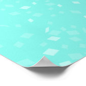 So Meowgicalかわいいユニコーン子猫グリッターキラキラ ポスター (角)