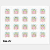 So Much Love Frog Sticker Cute Emotional Frog Hear ラウンドシール (シート)