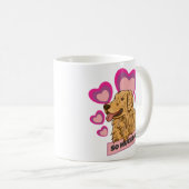So Much Love Golden Retriever Hearts Edition コーヒーマグカップ (正面右)
