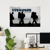 So Much Stronger Army Soldier Boot Camp Cadet ポスター (ホームオフィス)