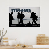 So Much Stronger Army Soldier Boot Camp Cadet ポスター (キッチン)