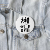 SO Person 風変わり Woman Camera TV 缶バッジ (インサイチュ)