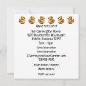 SO Precious Baby Buggy Theme Invitation 招待状 (裏面)