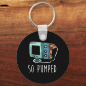 So Pumped Diabetic Life Diabetes Awareness Month I キーホルダー (正面)