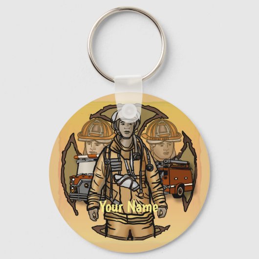 So Ready Fire Fighterキーホルダー キーホルダー (正面)