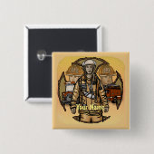 So Ready Fire Fighterピン 缶バッジ (正面&裏面)