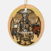 So Ready Fire Fightersオーナメント セラミックオーナメント (左)