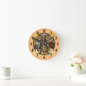 So Ready Fire fighters時計 ラウンド壁時計 (ホーム)