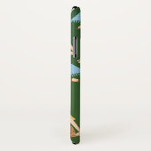 So Sassy Hippie Girlレトロアートおもしろいパターン Case-Mate iPhoneケース (裏面/右)