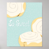 So Sweet Cinnamon Bun ポスター (正面)