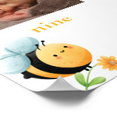 So Sweet to be 12ヶ月Photo Collage White P ポスター (角)