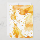 So Sweet To Be Two Honey Bee 2nd Birthday 招待状 (裏面)