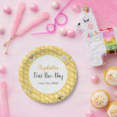 So Sweet To Bee Birthday Paper Plates ペーパープレート (パーティー)