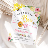 So Sweet To Bee OneパーティーBee-Day 1st誕生日 招待状