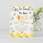 So Sweet To Bee One誕生日 招待状 (スタンド正面)