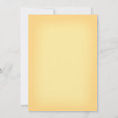 So Sweet to Bee One - 1st Birthday 招待状 (裏面)