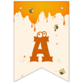 So Sweet To Bee One Cute Honey Bee 1st Birthday バンティングフラッグ (第3の旗)