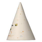 So Sweet To Bee One Cute Honey Bee 1st Birthday パーティーハット (右)