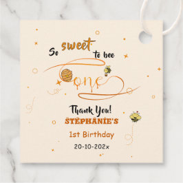 So Sweet To Bee One Cute Honey Bee 1st Birthday フェイバータグ