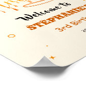 So Sweet To Bee Three Cute Honey Bee 3rd Birthday ポスター (角)