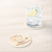 So Sweet To Bee Three Cute Honey Bee 3rd Birthday ラウンドペーパーコースター (インサイチュ)