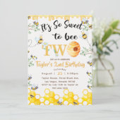 So Sweet To Bee Two誕生日 招待状 (スタンド正面)