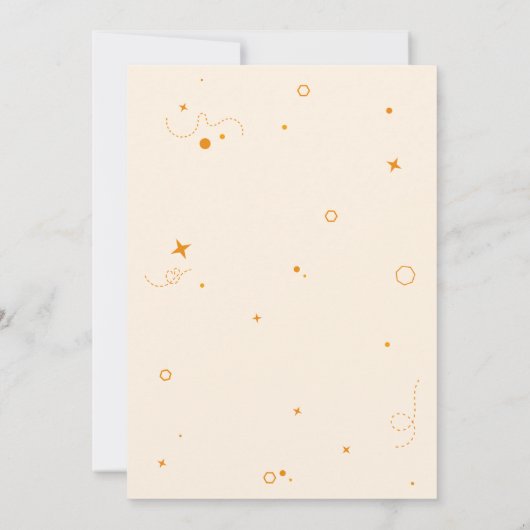 So Sweet To Bee Two Cute Honey Bee 2nd Birthday 招待状 (裏面)