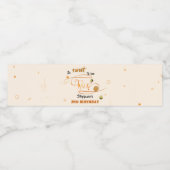 So Sweet To Bee Two Honey Bee 2nd Birthday ペットボトルラベル (シングルラベル)