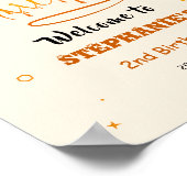 So Sweet To Bee Two Honey Bee 2nd Birthday Welcome ポスター (角)