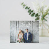 So Thanks 結婚's Thank You Post Card ポストカード (スタンド正面)