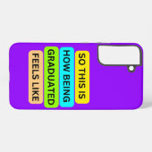 SO_THIS_IS_HOW_BE_GRADED薄紫 SAMSUNG GALAXYケース (裏面横)