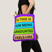 SO_THIS_IS_HOW_BEINGのグラデーション淡い紫色 トートバッグ (クローズアップ)
