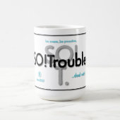 SO!Troubleのロゴとタグライン コーヒーマグカップ (中央)