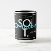 SO!Trouble ロゴとタグラインのコンボカラーV2 マグカップ (中央)