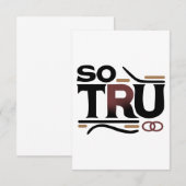 So Tru応答カード 出欠カード (正面/裏面)