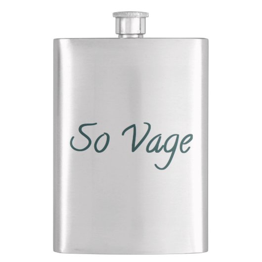 so vage フラスク (正面)