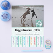 So verkaufen Sie Dane Welpen farbigen Flyer チラシ (シングル)