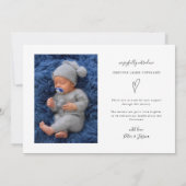 So Very メリー Holidayベビー写真 案内状 (裏面)