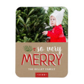 So Very メリー Holiday Photo マグネット (縦)