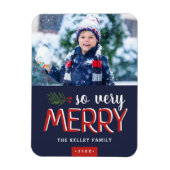 So Very メリー Holiday Photo マグネット (縦)