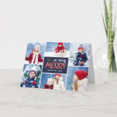 So Very 6メリー Photo折り畳みホリデーカード シーズンカード (正面)