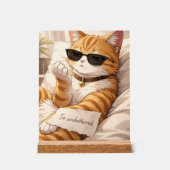 So very unbothered アクリルサイン (正面)